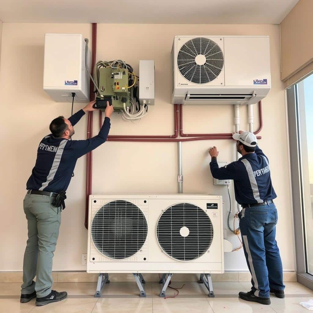 الريادة في التبريد الذكي | أفضل شركة تركيب تكييف الكويت بضمان شامل