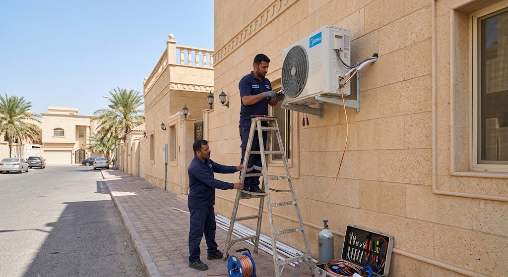 فني تكييف الكويت باكستاني أفضل الأسعار