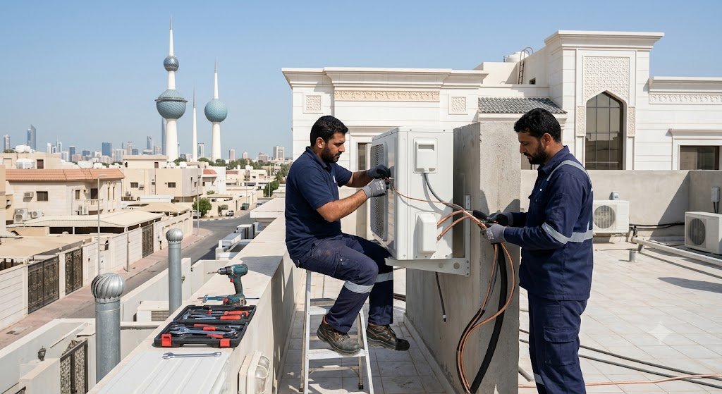 تركيب تكييف الفنيطيس الكويت لتقديم أفضل خدمات تركيب وصيانة المكيفات باحترافية وجودة عالية